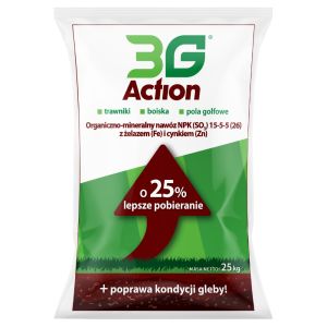3G ACTION Nawóz wieloskładnikowy, organiczno- mineralny