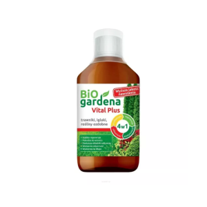 Nawóz BiOgardena Vital Plus 4w1: odżywianie, profilaktyka, biostymulacja, regeneracja - 450 ml