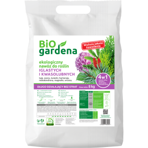 BiOgardena Ekologiczny nawóz do roślin Iglastych i Kwasnolubnych 8kg