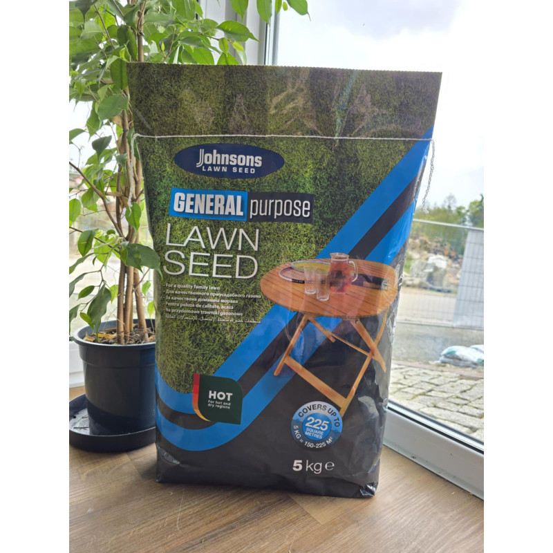Johnsons general purpose Hot, Tereny Suche, Zacienione  opakowanie Worek 5kg  Farys