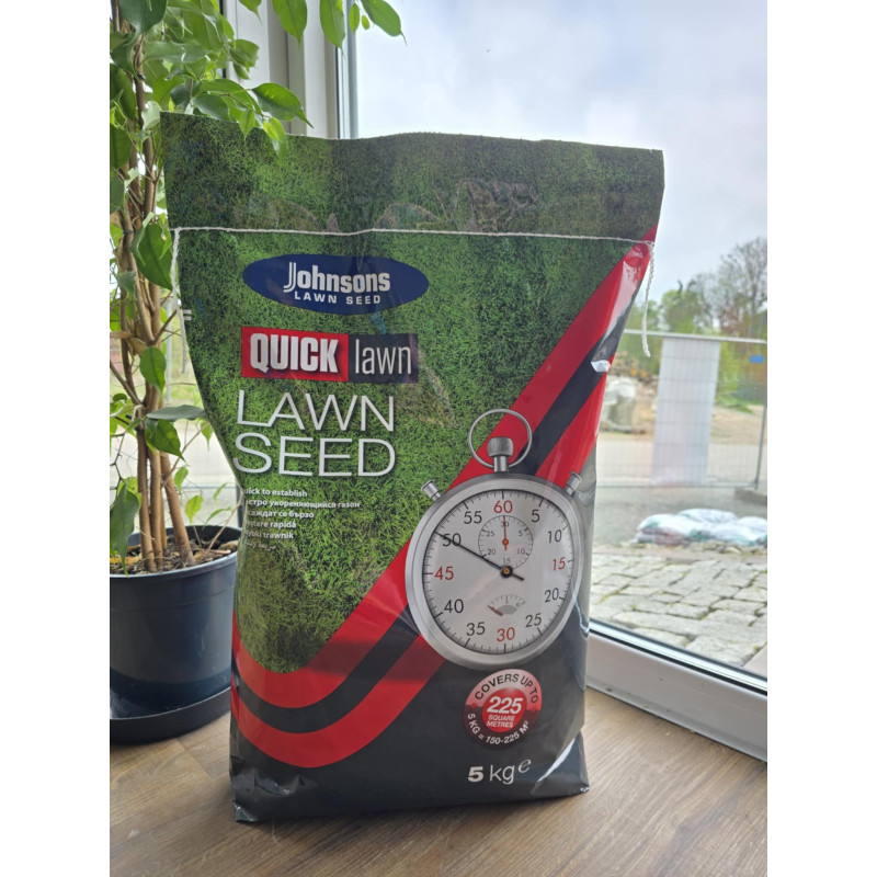 Johnsons Quick Lawn 5kg  Farys